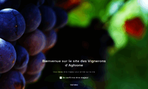 Vignerons-d-aghione.com thumbnail