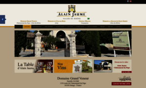 Vignobles-alain-jaume.com thumbnail