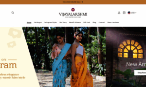 Vijayalakshmisilks.com thumbnail