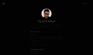 Vijayantkatyal.com thumbnail