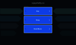 Vijayshetty.co thumbnail