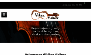Viken-violiner.no thumbnail