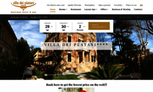 Villadeiplatani.com thumbnail