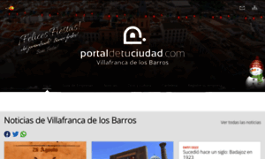Villafrancadelosbarros.portaldetuciudad.com thumbnail