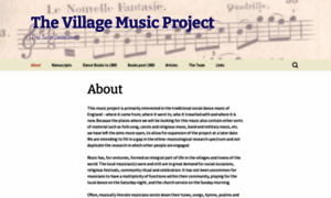 Village-music-project.org.uk thumbnail