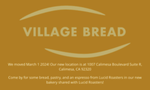 Villagebreadcalimesa.com thumbnail