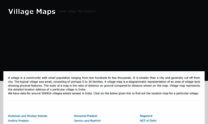 Villagemaps.in thumbnail