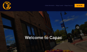 Villageofcapac.com thumbnail