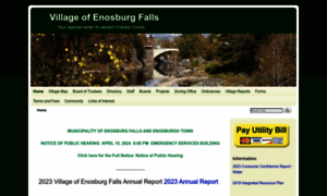 Villageofenosburgfalls.org thumbnail