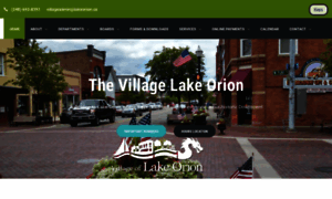 Villageoflakeorion.org thumbnail