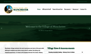 Villageofmanchester.com thumbnail