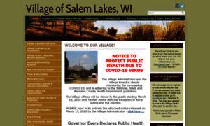 Villageofsalemlakes.org thumbnail