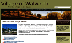 Villageofwalworth.govoffice2.com thumbnail