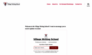 Villagewritingschool.com thumbnail