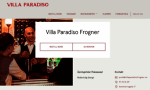 Villaparadisofrogner.no thumbnail