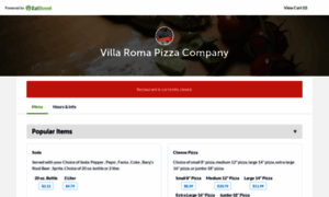 Villaromapizzahoustontx.com thumbnail