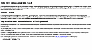 Villasitesinkanakapuraroad.in thumbnail