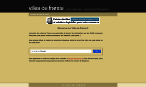 Villes-de-france.fr thumbnail