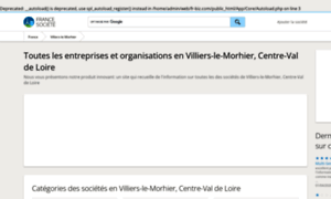 Villiers-le-morhier.fr-biz.com thumbnail