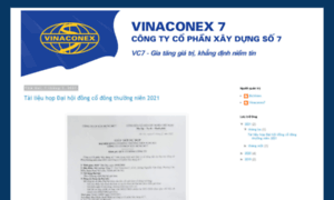 Vinaconex7.net thumbnail