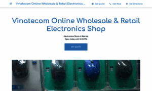 Vinatecom-online-wholesale-retail-electronics.business.site thumbnail