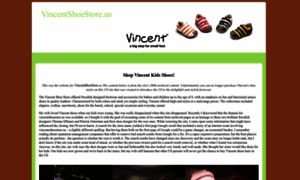 Vincentshoestore.us thumbnail