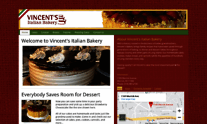 Vincentsitalianbakery.com thumbnail