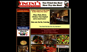 Vincentsrestaurantandpizzeria.com thumbnail