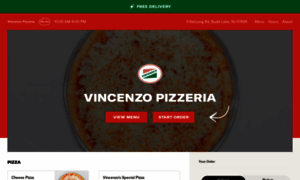 Vincenzopizzeria.com thumbnail