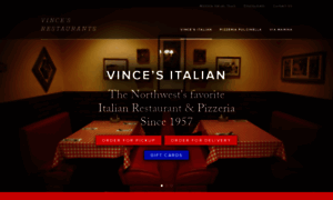 Vincesrestaurants.com thumbnail