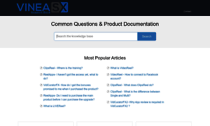 Vineasx.helpscoutdocs.com thumbnail