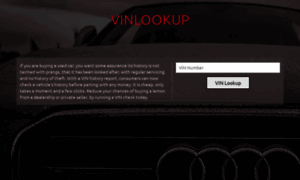 Vinlookup.xyz thumbnail