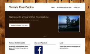 Vinniesrivercabins.com thumbnail