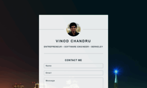 Vinod.dev thumbnail