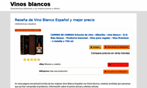 Vinosblancos.top thumbnail