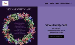 Vinosfamilycafe.com thumbnail