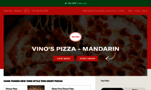 Vinospizzamenu.com thumbnail