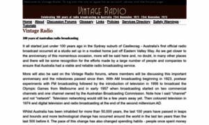 Vintage-radio.com.au thumbnail