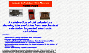 Vintagecalculators.com thumbnail