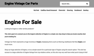 Vintagecarpartssupplies.com thumbnail