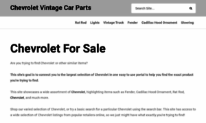 Vintagecartruckpartsshop.com thumbnail