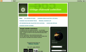 Vintagechainsawcollection.blogspot.com thumbnail