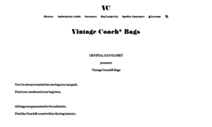 Vintagecoachbags.com thumbnail