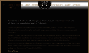 Vintagecocktailclub.com thumbnail