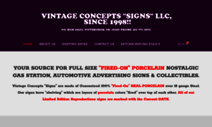 Vintageconceptssignsllc.com thumbnail