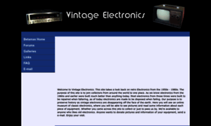 Vintageelectronics.betamaxcollectors.com thumbnail