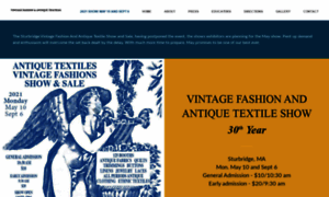 Vintagefashionandtextileshow.com thumbnail