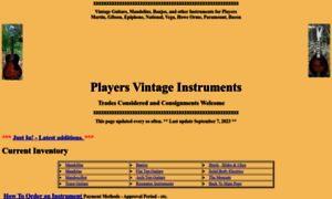 Vintageinstruments.com thumbnail