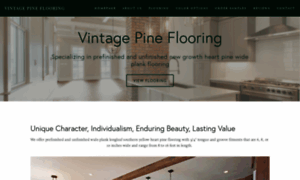 Vintagepineflooring.com thumbnail