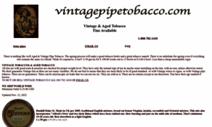 Vintagepipetobacco.com thumbnail